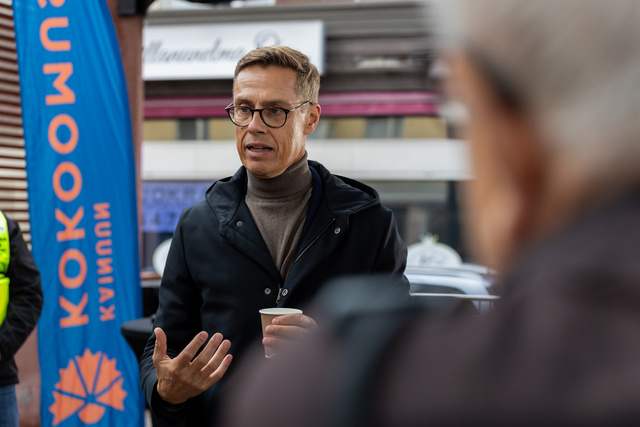 Alexander Stubb vierailee Kajaanissa ja Sotkamossa