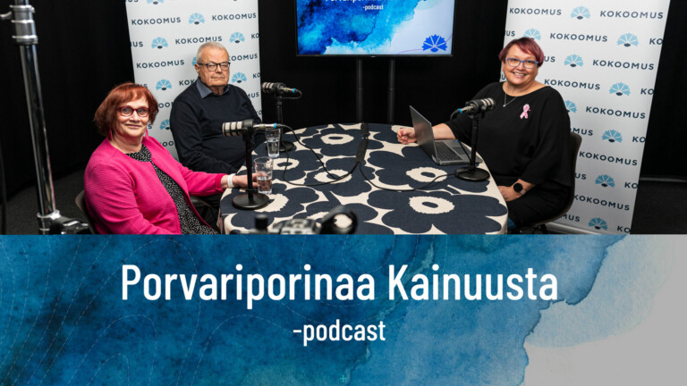 Podcast jakso 17: Vireää senioritoimintaa Kainuun Kansallisissa senioreissa.